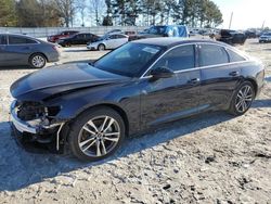 Salvage cars for sale at Loganville, GA auction: 2023 Audi A6 Premium Plus