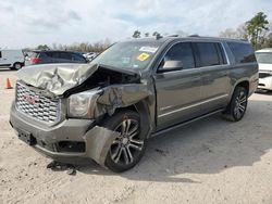 Salvage cars for sale from Copart Houston, TX: 2018 GMC Yukon XL Denali