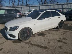 Salvage cars for sale at West Mifflin, PA auction: 2018 Mercedes-Benz C 43 4matic AMG