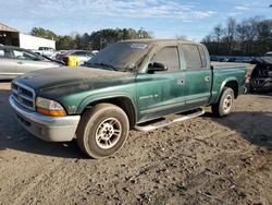 Salvage vehicles for parts for sale at auction: 2000 Dodge Dakota Quattro