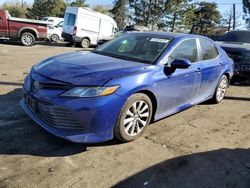 Salvage cars for sale from Copart Denver, CO: 2018 Toyota Camry L