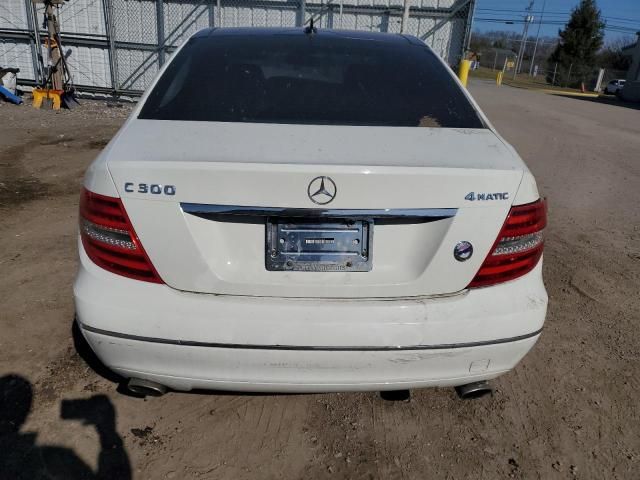 2012 Mercedes-Benz C 300 4matic