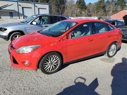 Salvage cars for sale at Mendon, MA auction: 2012 Ford Focus SEL