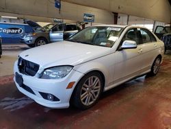 Salvage cars for sale from Copart Angola, NY: 2009 Mercedes-Benz C 300 4matic