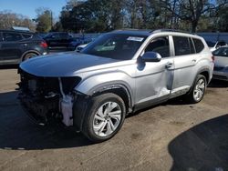 Salvage cars for sale at Eight Mile, AL auction: 2022 Volkswagen Atlas SE