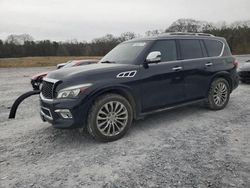 Salvage cars for sale at Cartersville, GA auction: 2015 Infiniti QX80