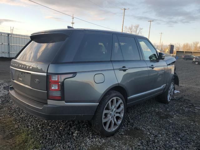 2017 Land Rover Range Rover HSE