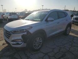 Salvage cars for sale at Indianapolis, IN auction: 2016 Hyundai Tucson Limited