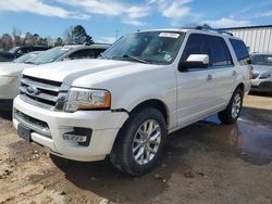 Salvage cars for sale from Copart Shreveport, LA: 2016 Ford Expedition Limited