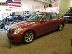 Infiniti Vehiculos salvage en venta: 2006 Infiniti G35