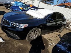 Salvage cars for sale at New Britain, CT auction: 2019 Acura TLX