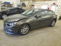 Mazda 3 Grand Touring salvage cars for sale: 2015 Mazda 3 Grand Touring