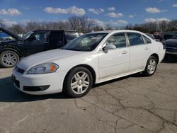 Chevrolet Impala LT salvage cars for sale: 2011 Chevrolet Impala LT