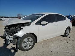 Salvage cars for sale at Haslet, TX auction: 2018 KIA Forte LX