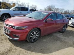 Salvage cars for sale from Copart Baltimore, MD: 2018 Chevrolet Malibu LT