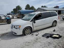 Salvage cars for sale at Prairie Grove, AR auction: 2014 Chrysler Town & Country Touring