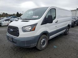 Salvage trucks for sale at Vallejo, CA auction: 2017 Ford Transit T-250