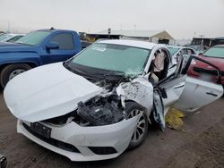 Nissan Sentra S Vehiculos salvage en venta: 2019 Nissan Sentra S