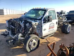 Salvage trucks for sale at Andrews, TX auction: 2016 Ford F550 Super Duty