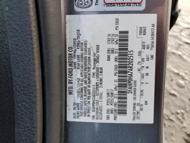 2010 Ford Fusion SE