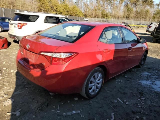 2015 Toyota Corolla L