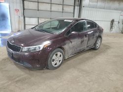 Salvage cars for sale from Copart Des Moines, IA: 2017 KIA Forte LX