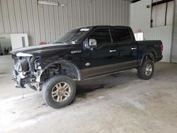 Salvage cars for sale at Lufkin, TX auction: 2015 Ford F150 Supercrew