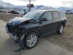 Salvage cars for sale from Copart Farr West, UT: 2008 Toyota Highlander Hybrid Limited