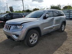 Salvage cars for sale at Miami, FL auction: 2014 Jeep Grand Cherokee Laredo