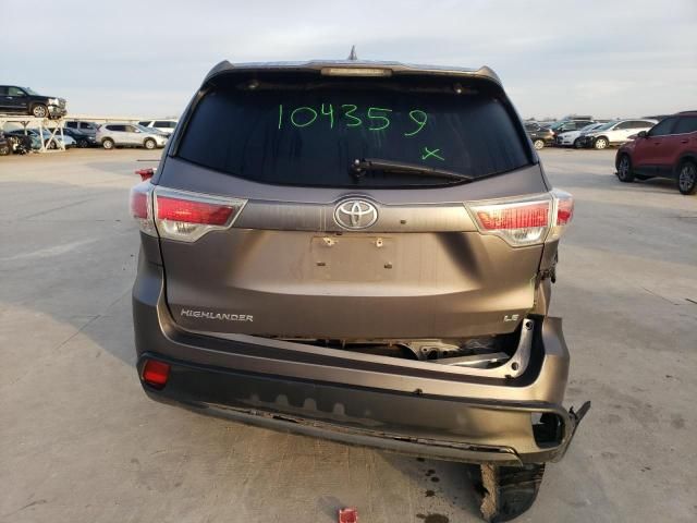 2015 Toyota Highlander LE