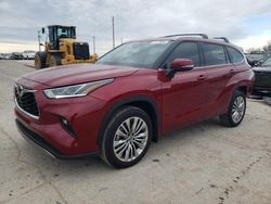 Salvage cars for sale from Copart Oklahoma City, OK: 2023 Toyota Highlander L