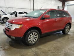 Salvage cars for sale at Avon, MN auction: 2009 Ford Edge SEL