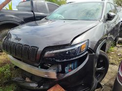 Jeep salvage cars for sale: 2021 Jeep Cherokee Latitude Plus