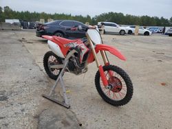 Salvage motorcycles for sale at Gaston, SC auction: 2019 Honda CRF450 R