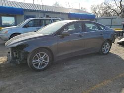 Salvage cars for sale from Copart Wichita, KS: 2018 Ford Fusion SE