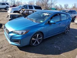 Subaru Impreza salvage cars for sale: 2018 Subaru Impreza Sport