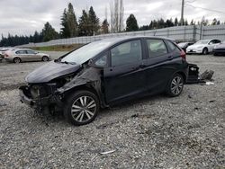 Salvage cars for sale from Copart Graham, WA: 2016 Honda FIT EX