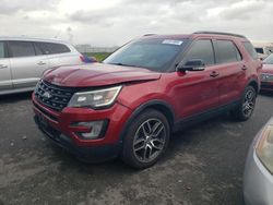 Ford salvage cars for sale: 2016 Ford Explorer Sport