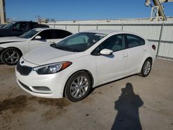 Salvage cars for sale at Kansas City, KS auction: 2015 KIA Forte LX