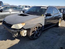 Subaru WRX salvage cars for sale: 2007 Subaru Impreza WRX TR