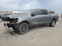 Salvage cars for sale at Wilmer, TX auction: 2018 Nissan Titan SV