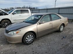 Salvage cars for sale from Copart Lawrenceburg, KY: 2002 Toyota Camry LE