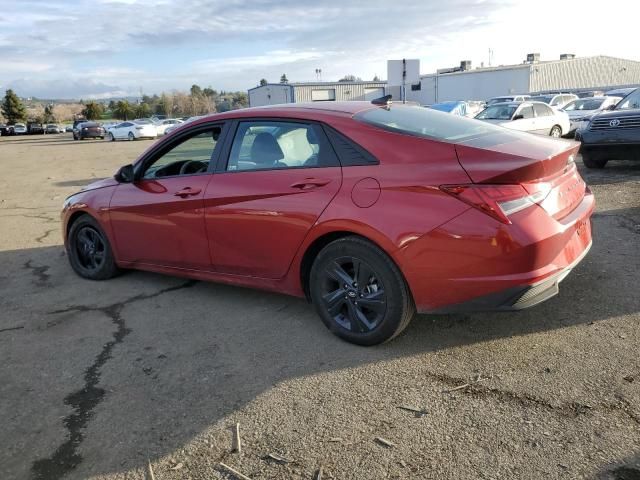 2023 Hyundai Elantra Blue