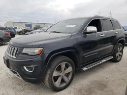 Jeep Grand Cherokee salvage cars for sale: 2014 Jeep Grand Cherokee Overland