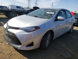 Toyota salvage cars for sale: 2017 Toyota Corolla L