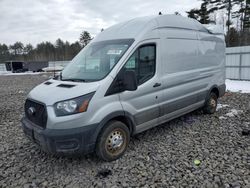 Salvage cars for sale at Windham, ME auction: 2021 Ford Transit T-250