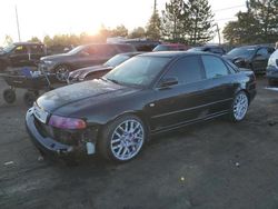 Audi salvage cars for sale: 2001 Audi S4 2.7 Quattro