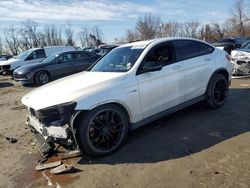 Mercedes-Benz salvage cars for sale: 2018 Mercedes-Benz GLC Coupe 63 4matic AMG