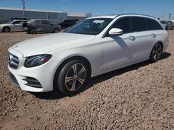 Salvage cars for sale from Copart Phoenix, AZ: 2017 Mercedes-Benz E 400 4matic