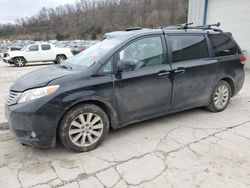 Toyota salvage cars for sale: 2012 Toyota Sienna XLE